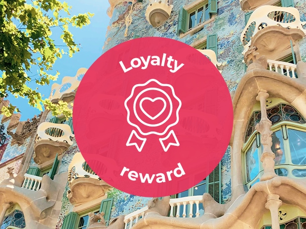 Enjoy our loyalty reward